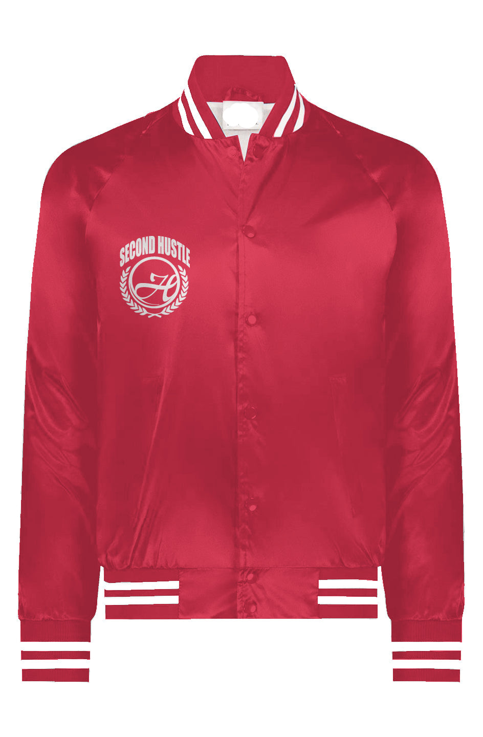 Hustler's Satin Baseball Jacket