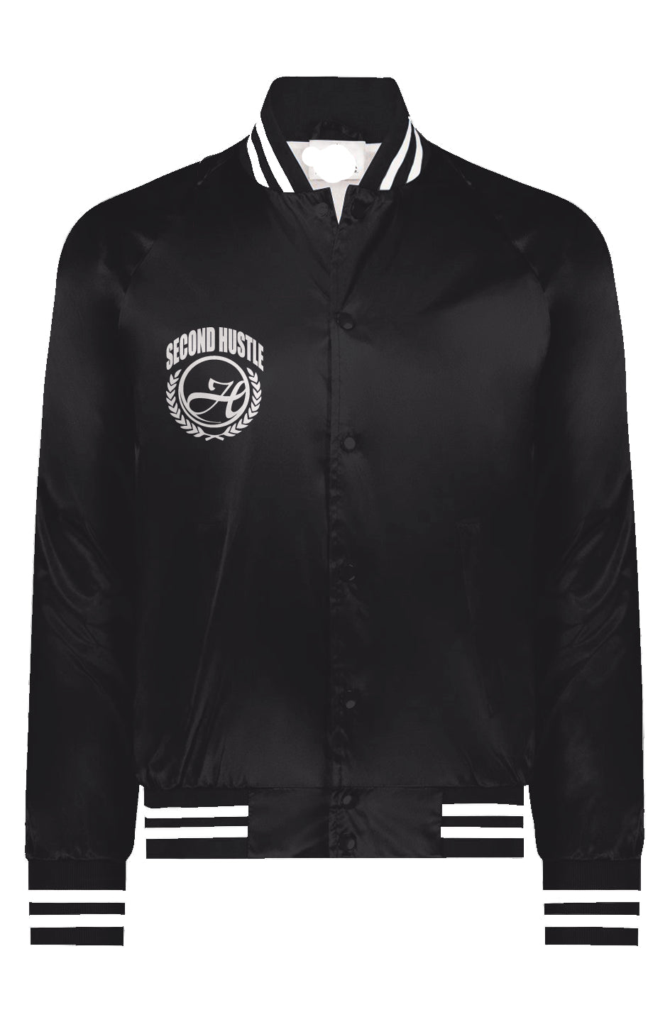 Hustler's Satin Baseball Jacket