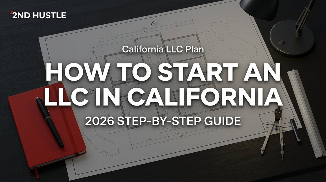 2ND HUSTLE California LLC 2026 step-by-step guide cover