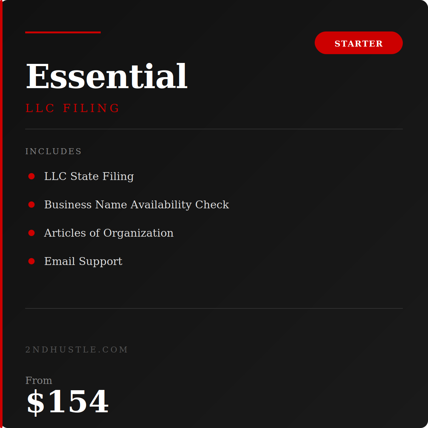 Essential Basic LLC Filing